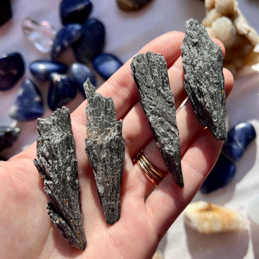 Black Kyanite from Brazil