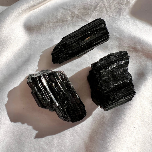 Medium Black Tourmaline from Brazil