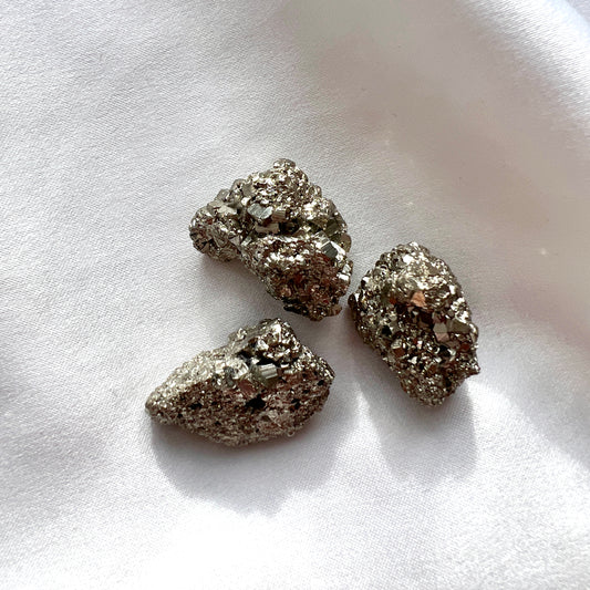 Pyrite cluster from Peru