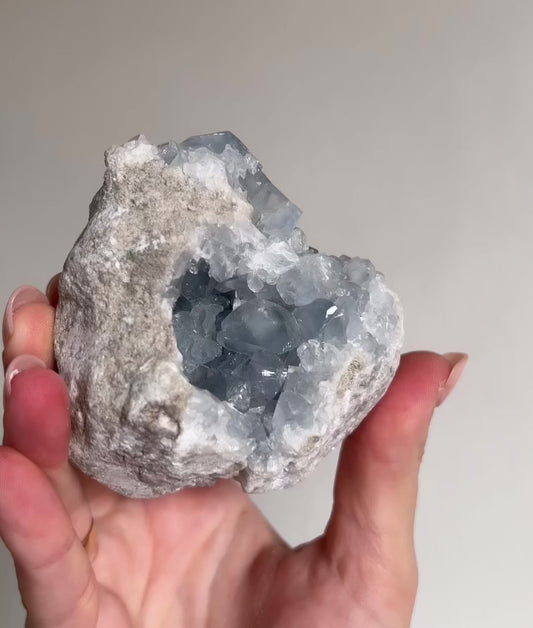 Celestite cluster from Madagascar