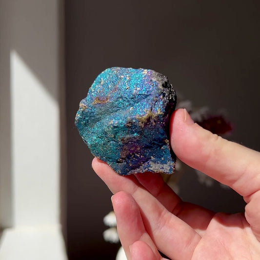 Bornite Peacock Ore from the USA 02