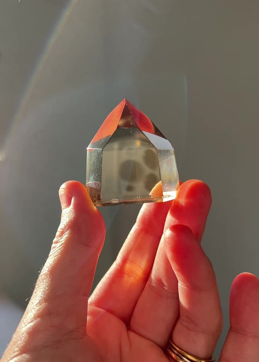 High quality Natural unheated Citrine point from Africa