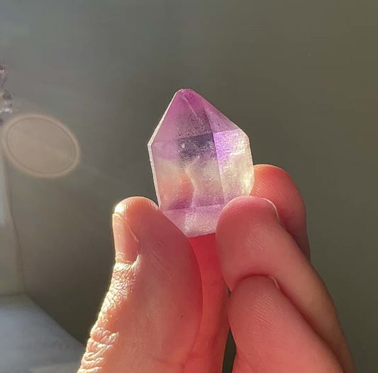 Rare Hourglass Amethyst from Morocco 01