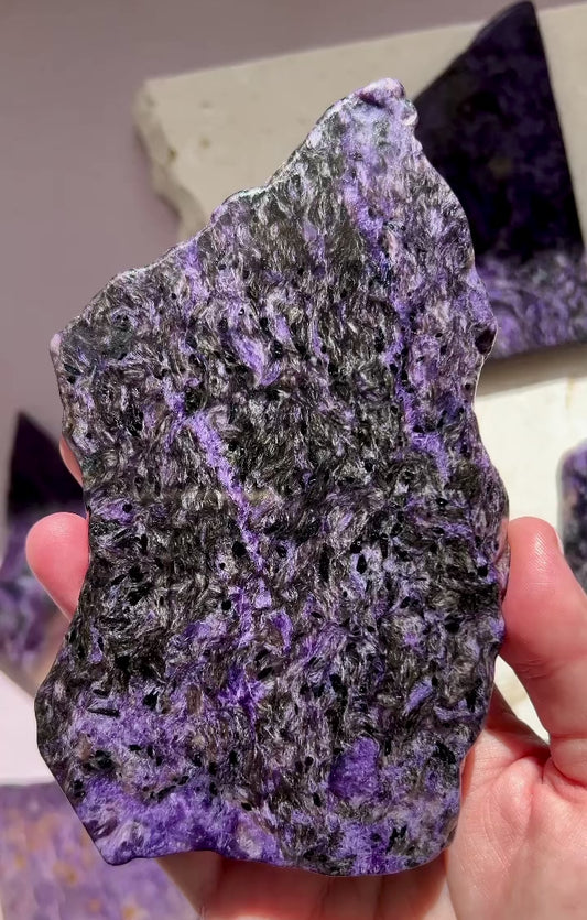 Rare Charoite from Murun Massif