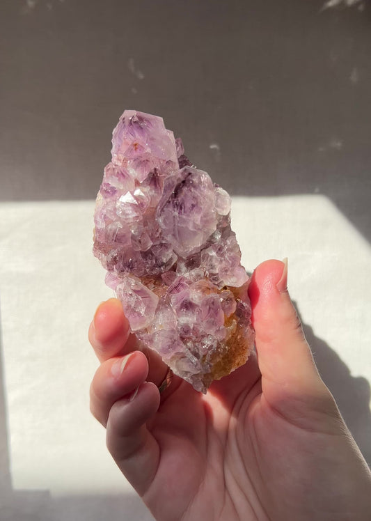 Rare Purple Spirit Quartz from South Africa