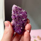 Amethyst with Hematite Inclusions from Thunder Bay, Ontario, Canada.